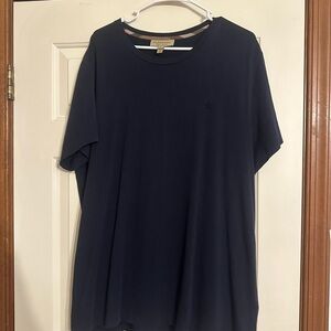 Burberry Dark Blue Short Sleeve Tee